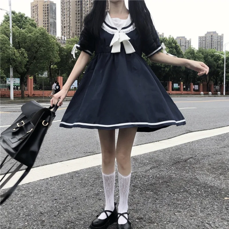 japanese college style sailor collar high