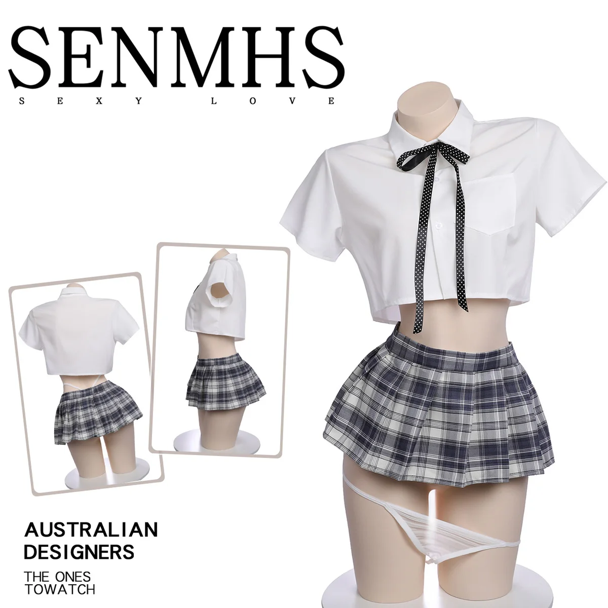 senmhs sexy schoolgirl cosplay costumes with